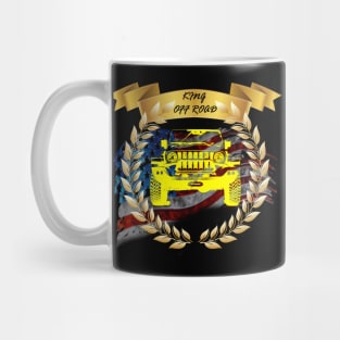 4x4 lifestyle US Flag to advanturer colorful Mug